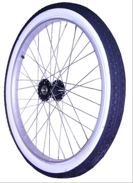 TRICYCLE WHEEL 24 x 1.75 REAR ALLOY SILVER